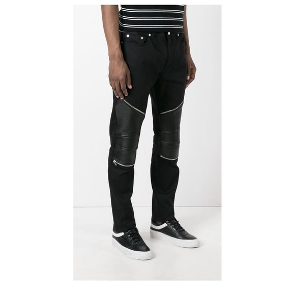 Saint Laurent Skinny Biker Jeans - Picture 3 of 7